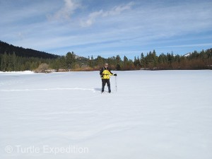 If you can walk, you can snowshoe. The MSR Lightning Ascent Snowshoes (www.msrgear.com) are like wearing potato chips with built-in cramp-ones on your feet.