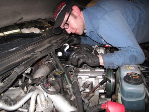 The ATS Diesel Performance technician gave our Aurora 3000 Turbo a through visual inspection.