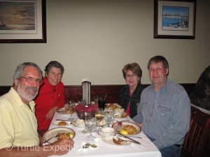 We joined Ben & Ann Hoak for a crab cake feast, a must if you are in this part of the country. 