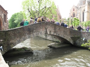 The beautiful stone causeways serve their purpose, mostly for pedestrians.