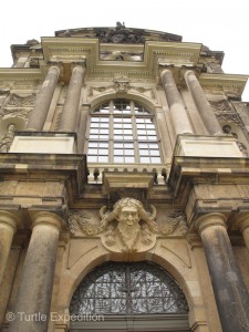 Many of the old buildings showed the stern character during the reigns of Augustus the Strong and Augustus III, (1694-1763).