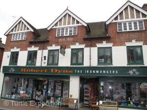 We loved exploring this old fashioned hardware store.