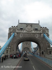 The famous Tower Bridge is often mistaken for the equally famous London Bridge, now in Arizona.