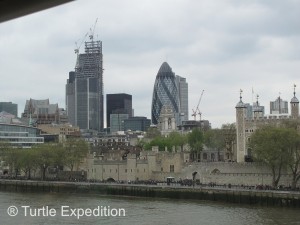 The London skyline begs for a closer look on foot.
