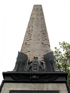 The obelisk presented to the British Nation in 1819 by Mohammed Ali, Viceroy of Egypt, is the oldest monument on the city.