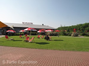 Modern German gas stations and truck stops are often ideal for overnight stops.