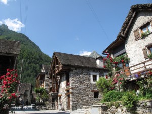 Many of the homes in town have been carefully restored.