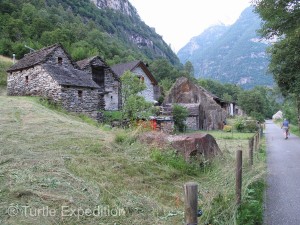 A few of the older homes in the backcountry have been converted to guesthouses for tourists.