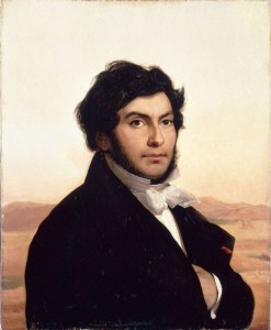 Portrait of Jean-François Champollion by Leon Cogniet (Wikipedia)