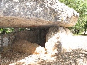 Dolmen are thought to be tombs.