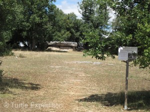 This large Dolmen was near Espédaillac.