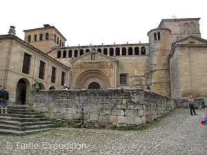 The abbey of Santa and Asturias de Santillana has its origin in the early Middle Ages (8th or 9th century AD).