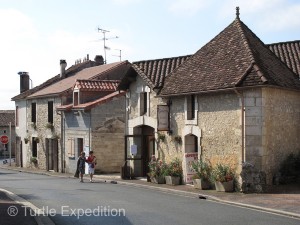 A typical street in Sorges.