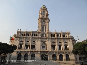 The Cámara Municipal do Porto was among the many beautiful old buildings in the city’s center.