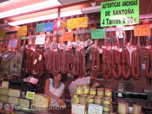 More types of sausage and cheese than you could taste in a month.