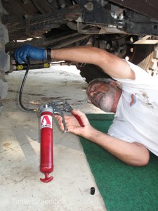 Careful maintenance will keep out truck running of many thousands of miles.