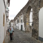 We walked in along the 16th century “Silver Water” aqueduct.