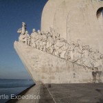 The Discoveries Monument was constructed in 1960 to commemorate the 500th anniversary of the death of Prince Henrique the Navigator. (Architect: Cottinelli Telmo, Sculptor: Leopoldo de Almeida.