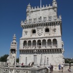 With many other tourists, we inspected the famous Belém Tower.
