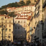 From downtown we could see the ramparts of the Castelo de São Jorge.