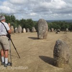 Filming rocks that have been there for 7000 years was easy. I yelled “Camera. Action—Quiet on the set”, and no one moved or made a sound.