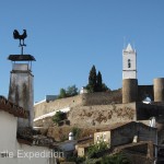 The walled town of Monsaraz shows the influence of the different cultures that have occupied it.