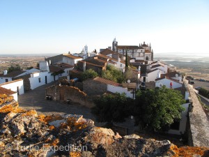 Monsaraz castle and village.