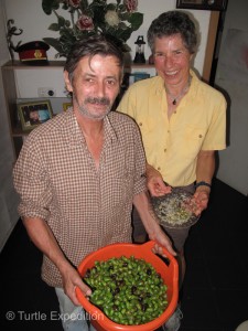 Typical of Portuguese hospitality, Carlos insisted we stay for lunch.