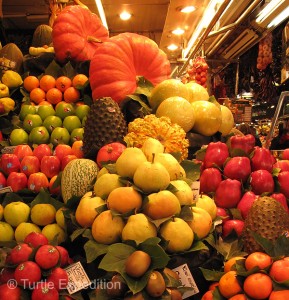 La Boqueria Market, Barcelona, Spain