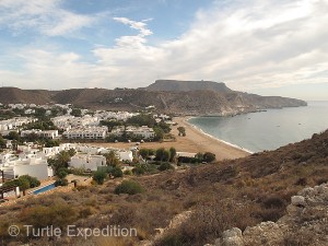 The little town of Agua Amarga was a friendly place, reminiscent of some beach towns along Mexico's Pacific coast.
