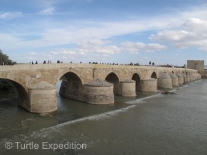Some of the arches on the Roman Bridge are still part of the original construction from the early 1st century BC.