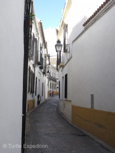 The narrow streets of Córdoba invite exploring.