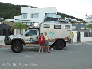 We thoroughly enjoyed our brief stat with the Schebesta family. Parking in front of their beautiful home provided us with water, internet access and electrical power.