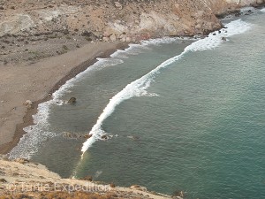 Hiking trails afforded us views of the crystal-clear Mediterranean Sea.