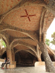 The building technique of the entrance area was fascinating.