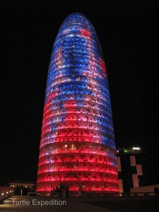 Torre Agda, affectionately called the Easter Egg.