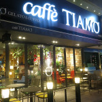 Caffé TIAMO became our favorite spot for high-speed internet connections. Of course, we always drank a Caffé Americano.