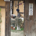 Hoping not to invade the locals privacy, we were curious how their courtyards looked like.