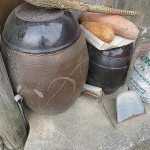 Monika wished she could have brought one of these pots home - without kimchi!