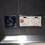 Super modern western-style toilets had international symbols. Some even had English instructions.