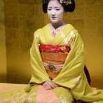 The beautiful professional geishas are highly respected traditional Japanese female entertainers who act as hostesses.