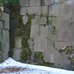 The walls surrounding the Kanazawa Castle Park showed the amazing rock work that reminded us of things we had seen in Peru.