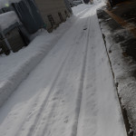 By the time we got to this train stop, the tracks had been blocked by an avalanche.