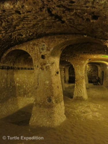 This large room might have been used for assemblies or church services.