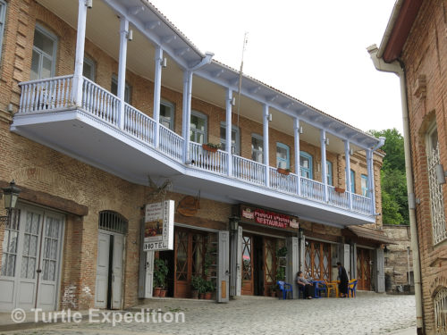 We enjoyed the charming narrow streets of Sighnaghi.