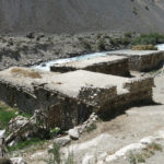 Village homes were very simple, built from materials available.