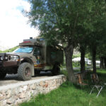 Our quiet campsite next to a grassy meadow was the perfect place to relax for a couple of days.