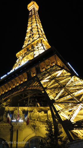 Paris by night...Las Vegas style.