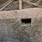 Homes were sturdy, mostly made of rocks or mud.