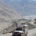 As soon as we left the Panj Valley the track began a steep climb. The scenery told us where we were headed: UP!